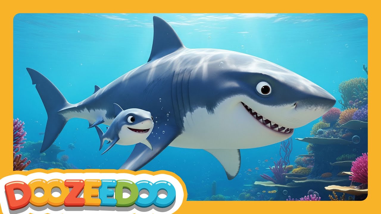 Shark Parade Song for Kids | Great White, Hammerhead & Whale Shark Dance Adventure!