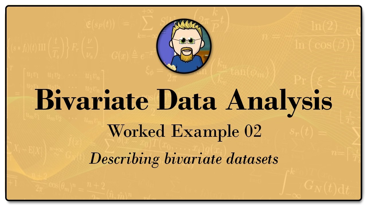 Bivariate Data Analysis Eg 02