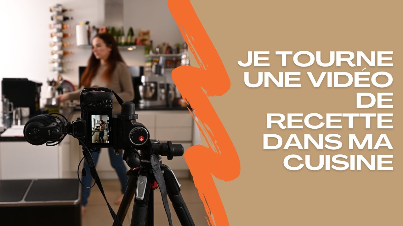 Je transforme ma cuisine en lieu de tournage