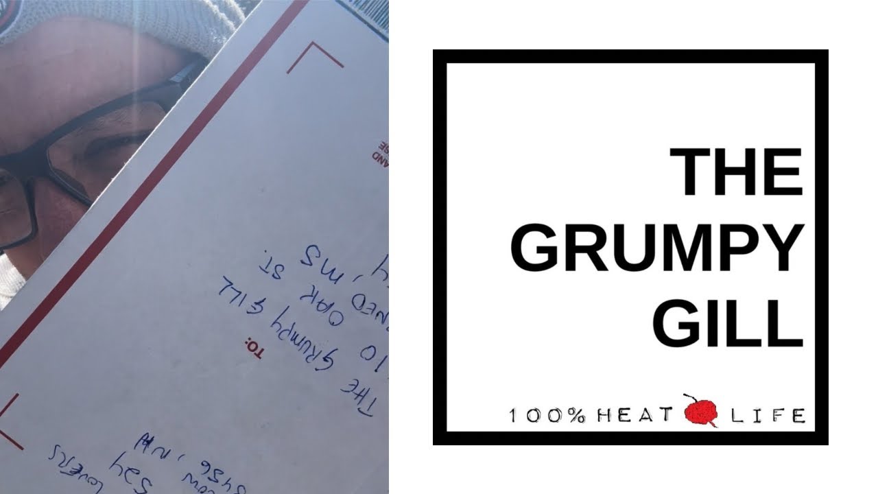 TGG - Grumpy’s Back with a box from @BLPepperlovers   MUCH ♥️ Apocalypse Scorpion Pepper