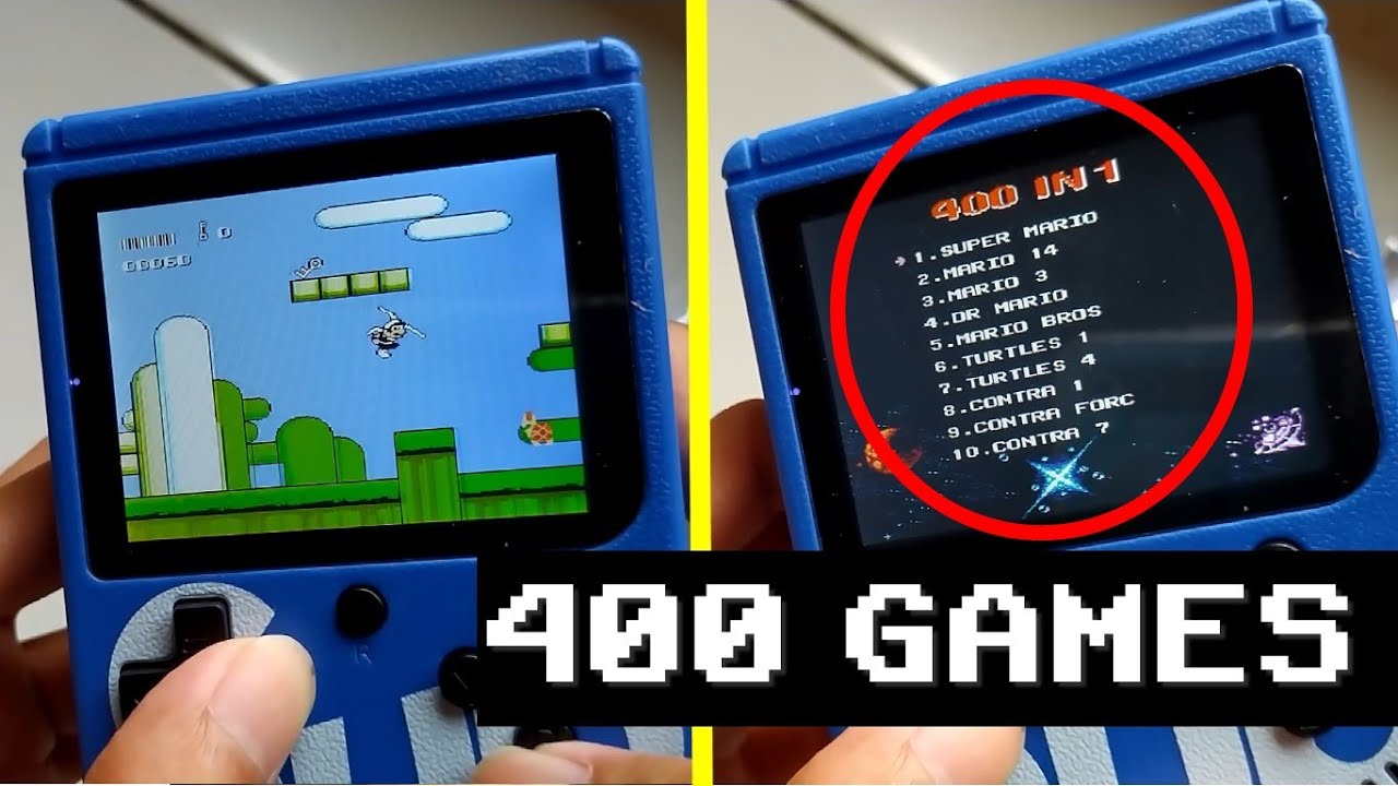 Unboxing Game Box SUP Retro 400 in 1 | Portable Nintendo