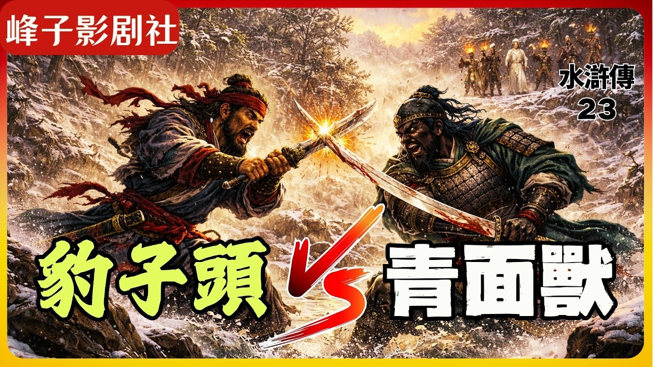 豹子頭鏖戰青面獸，二者誰更強？一個為了投名狀，一個為了仕途路。王倫卻打另一番主意。