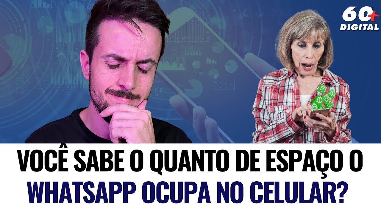 Você sabe o quanto de espaço o WhatsApp ocupa no seu celular?