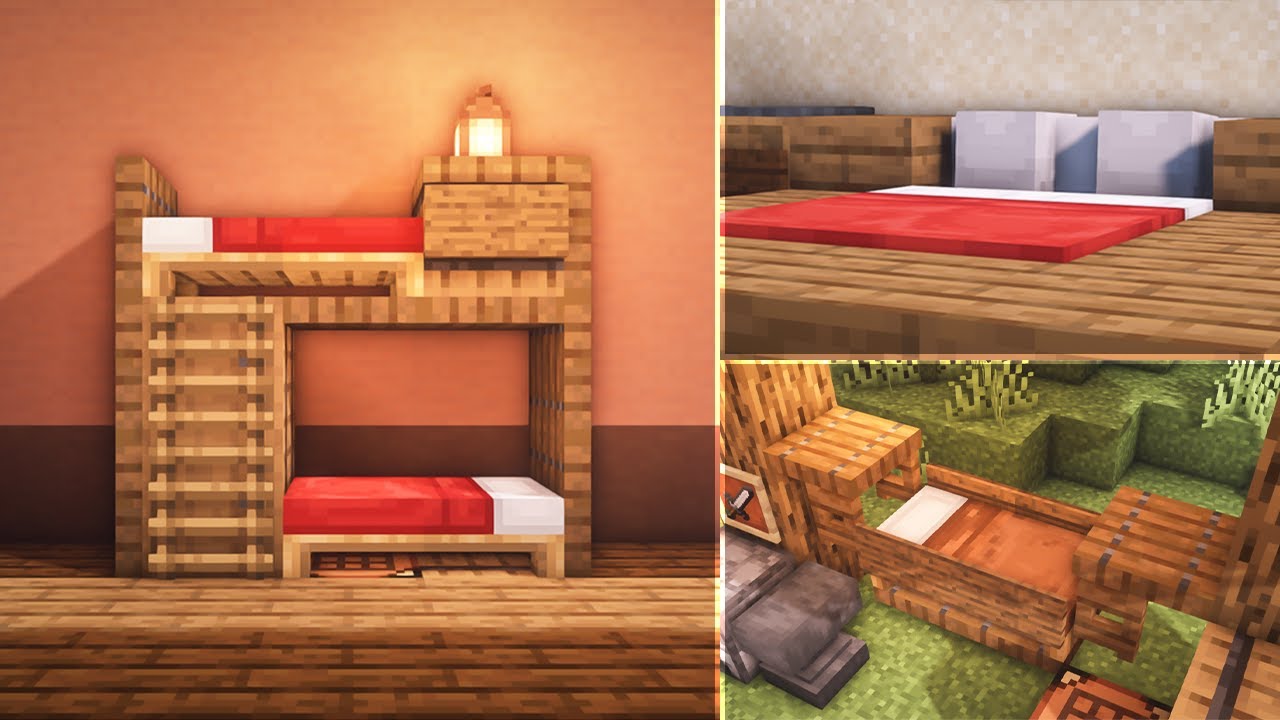 Minecraft: 8 Bed Build Hacks and Ideas