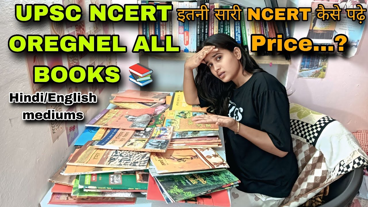 UPSC NCERT OREGNEL All Books 6 - 12 for UPSC Hindi mideum review upsc,pcs,ias,upsi,RAS exam#ncert 