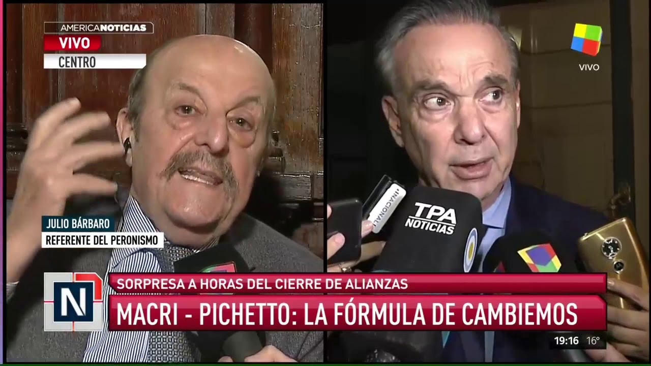 Macri - Pichetto: La f&oacute;rmula del Gobierno