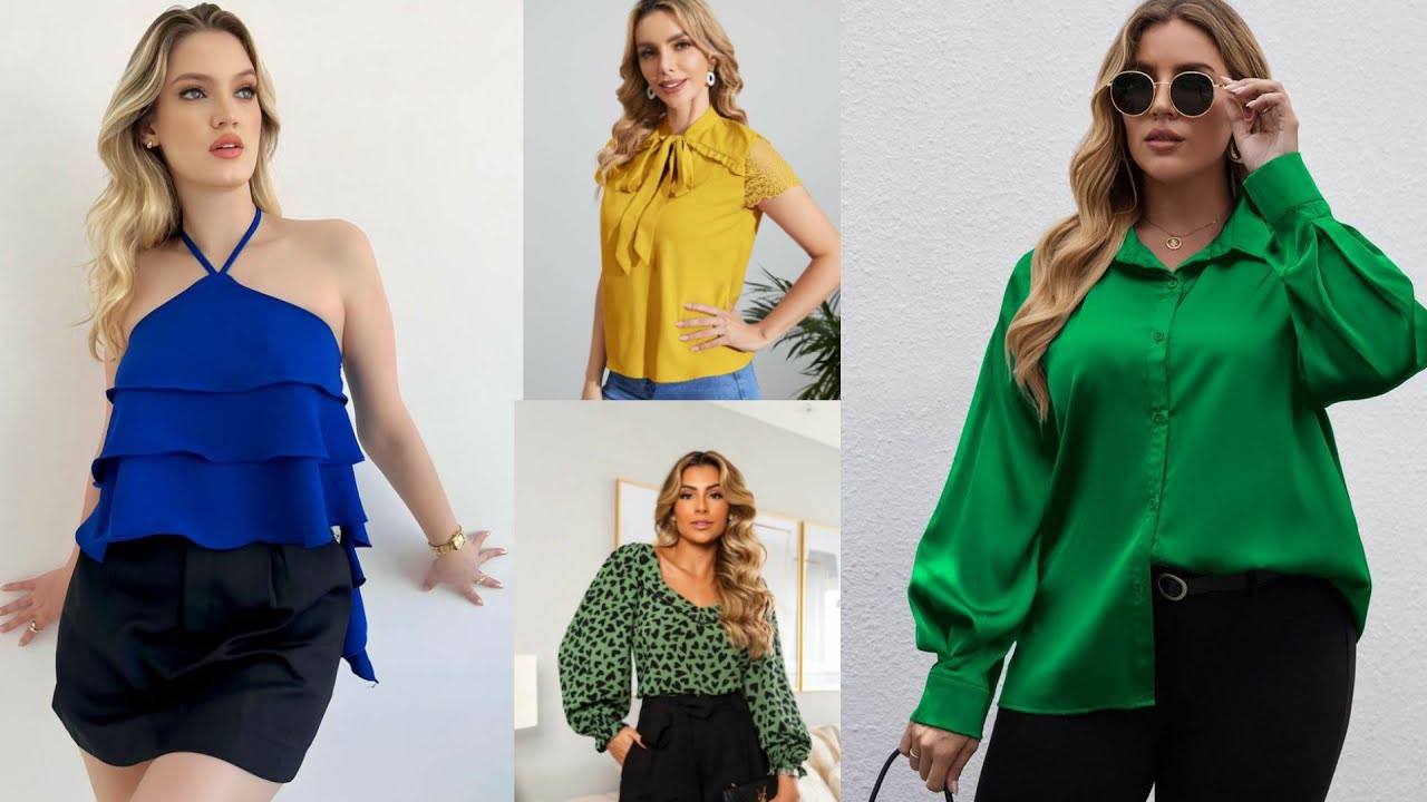 LAS MEJORES BLUSAS👚 DE MODA Y TENDENCIA //2024😍