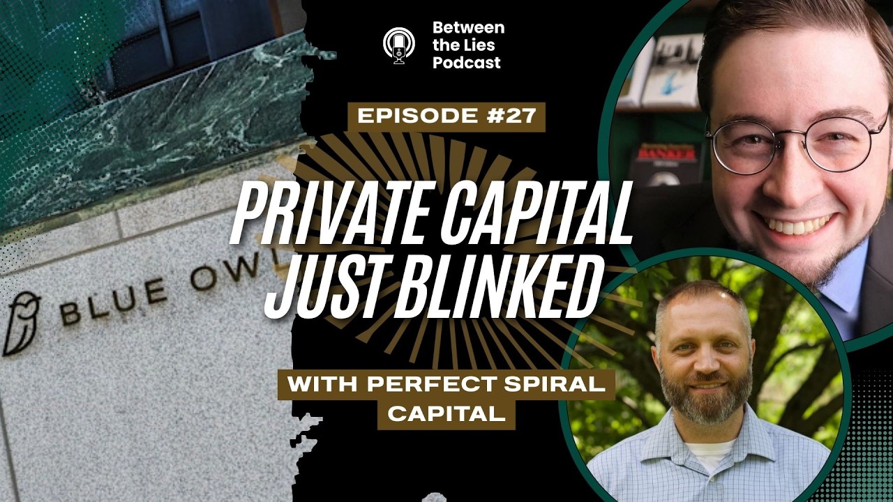 Private Credit Just Blinked: Blue Owl Capital's Freeze Means & Your Money | Between The Lies 027