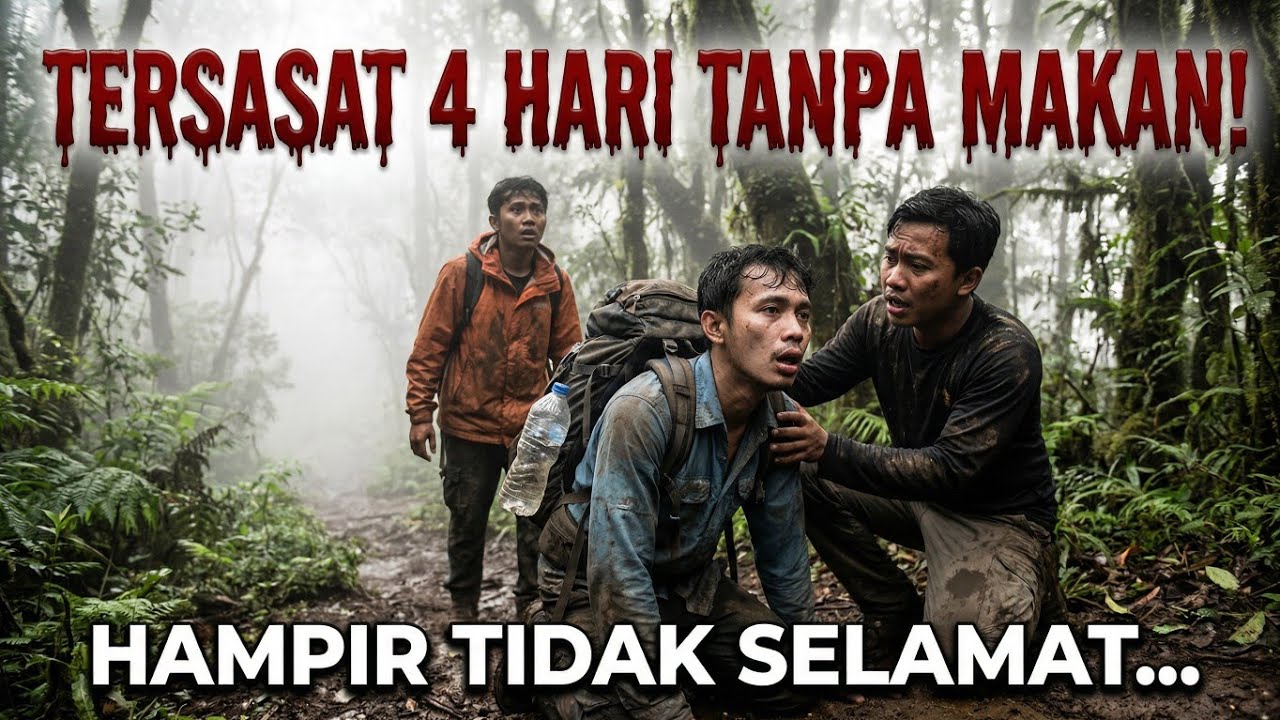 Tersesat 4 hari di Hutan Tanpa Logistik — Kesalahan Ini Hampir Merenggut Nyawa Kami