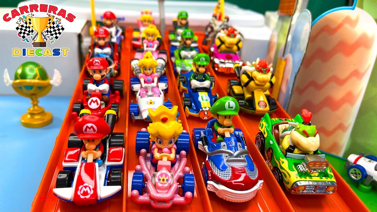 MARIO KART DIECAST 2023 CARRERAS ELIMINACION