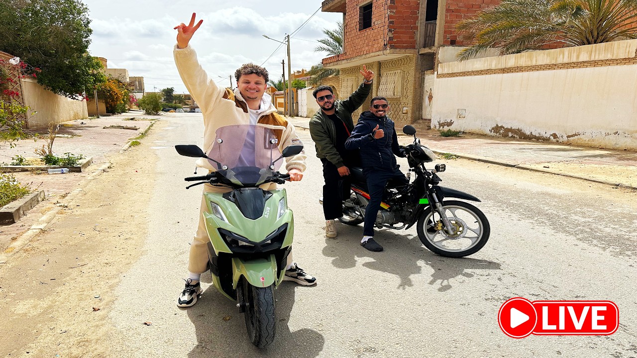 IRL Vlog Tozeur city | بث مباشر أجواء العيد في مدينة توزر