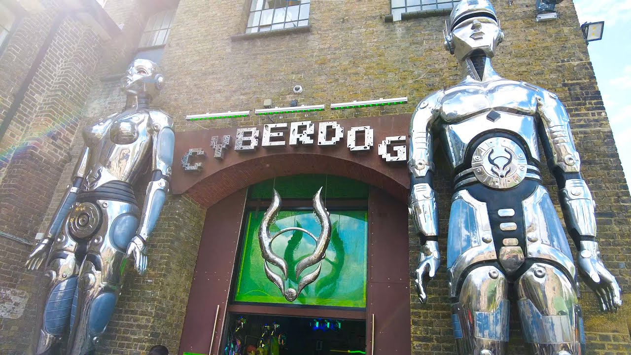 A walk around Cyberdog at Camden Market