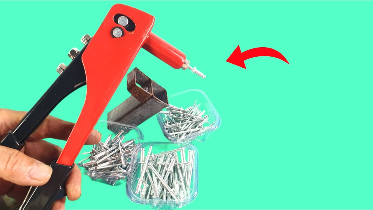 How To Use A Riveter or Rivet Gun - Rivet tips