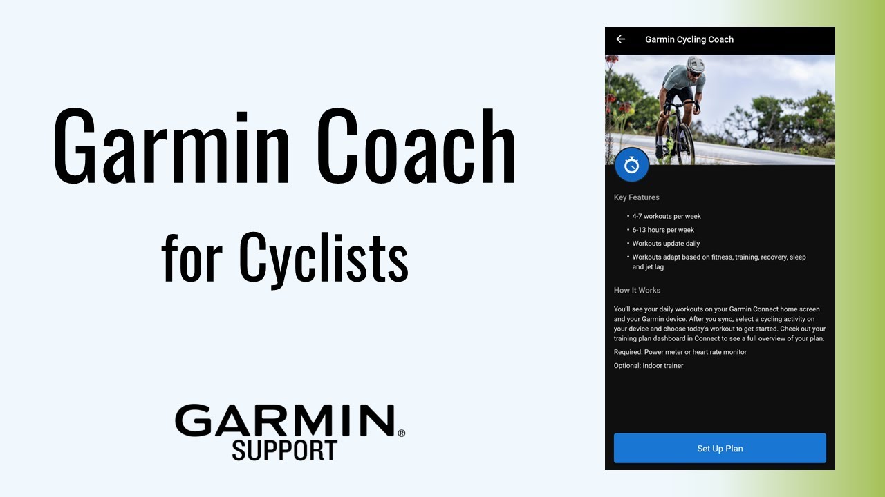 Garmin Coach for Cyclists | Getting Started | Garmin Support