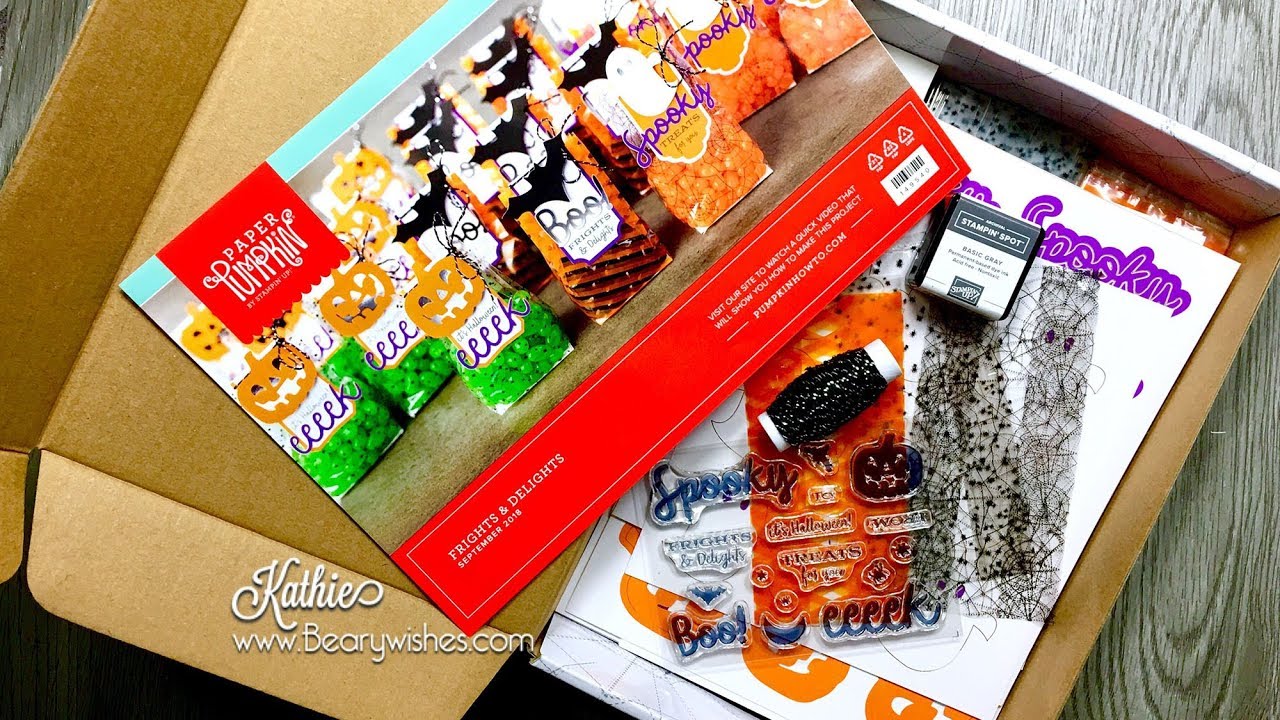 Paper Pumpkin September 2018 Unboxing & Alternative Card