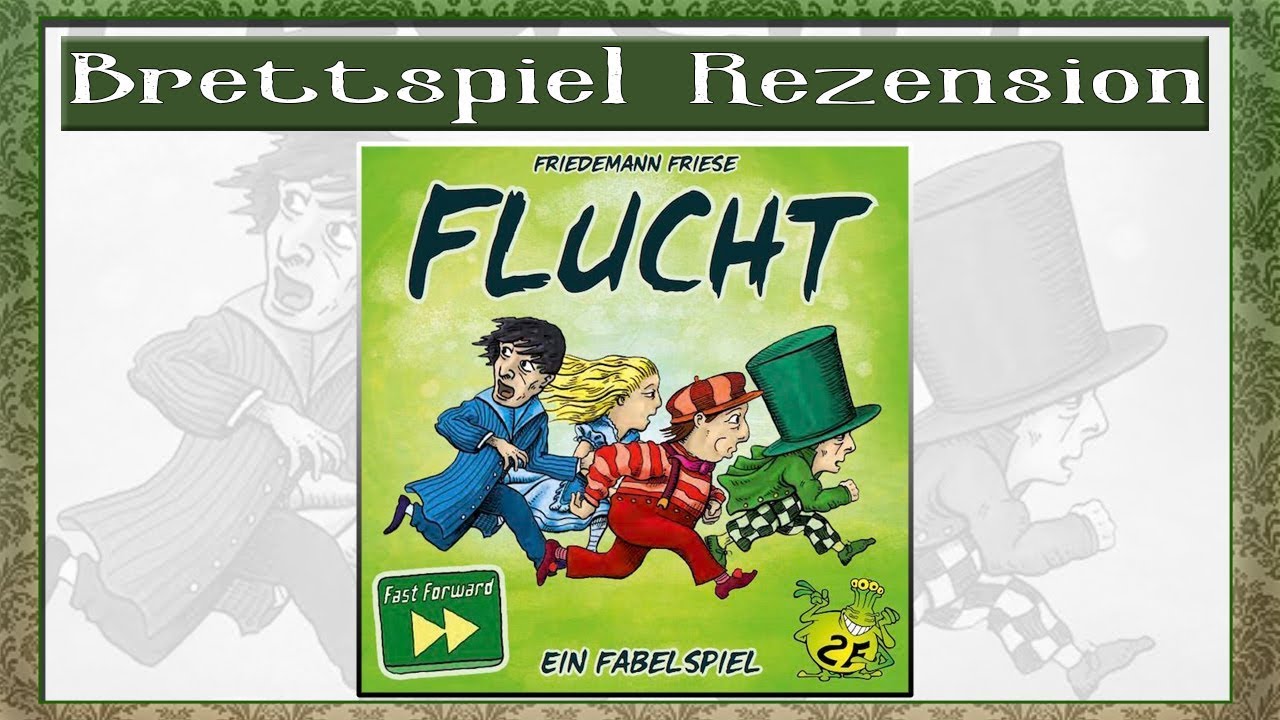 Fast Forward Flucht Brettspiel Rezension / 2F Spiele