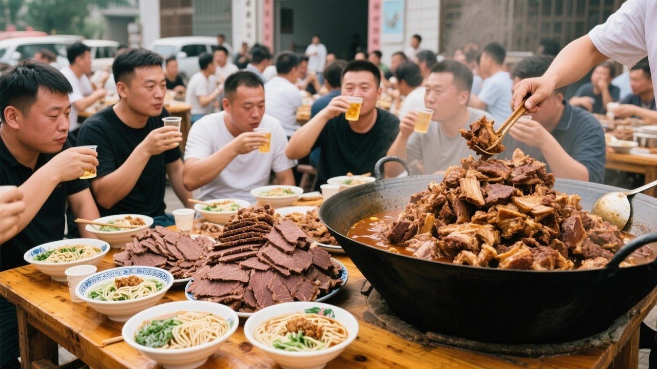 安徽淮南牛肉汤只加忆点点味精，老板大气20元能有半碗牛肉，真的很实惠！【舟小九】