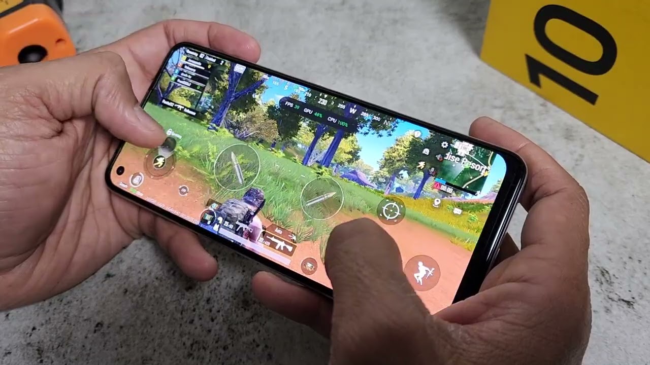 Realme 10 PUBG Test  | Realme 10 Gyroscope | Realme 10 PUBG Graphics