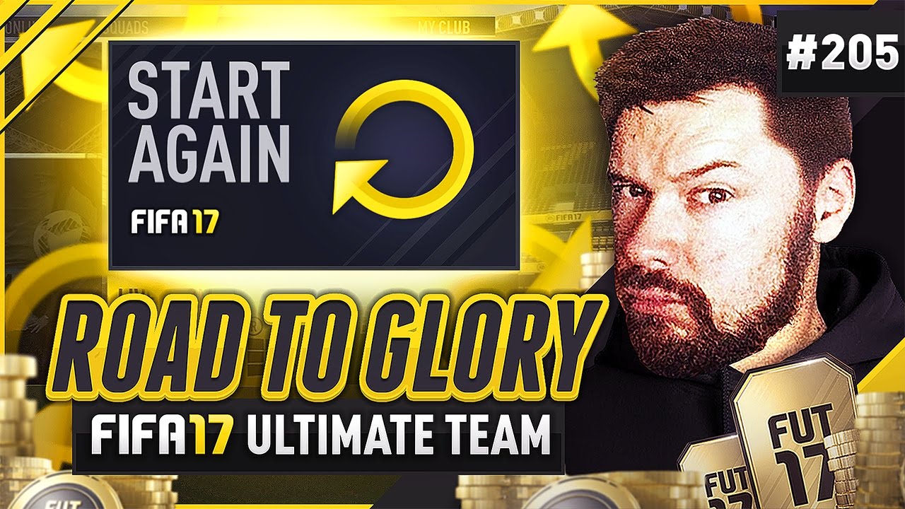 STARTING AGAIN! - #FIFA17 Road to Glory! #205 ultimate team