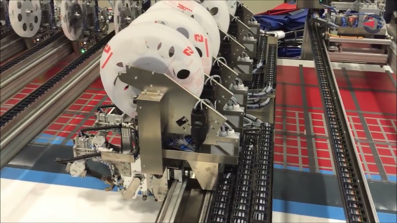 SM-370-HA | Static bed welding and cutting machine for truck curtains