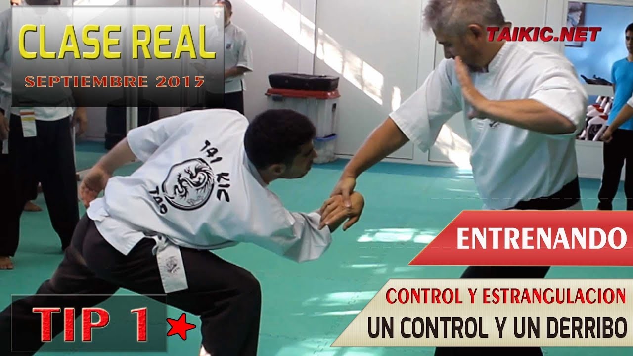 CLASE REAL - Entrenamiento de controles y estrangulaciones - Tip 1-un control y un derribo