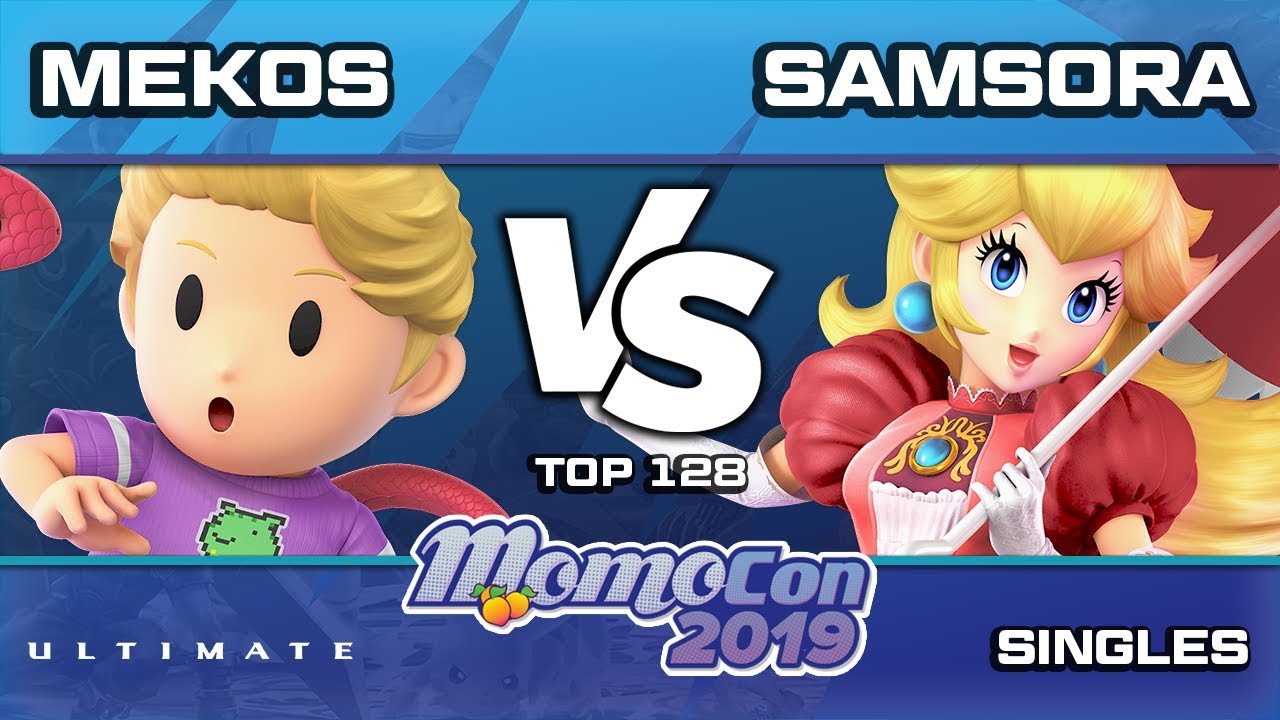Momocon 2019 SSBU - EU | Samsora (Peach) vs. ATU | Mekos (Lucas) Ultimate Top 128 Winners
