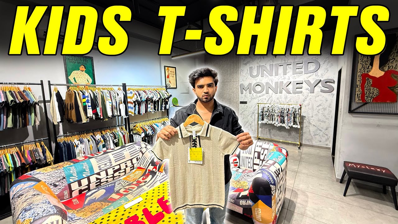 Premium Kids T-shirts / United Monkey Kids Tshirts / kids T-shirts Manufacturer 
