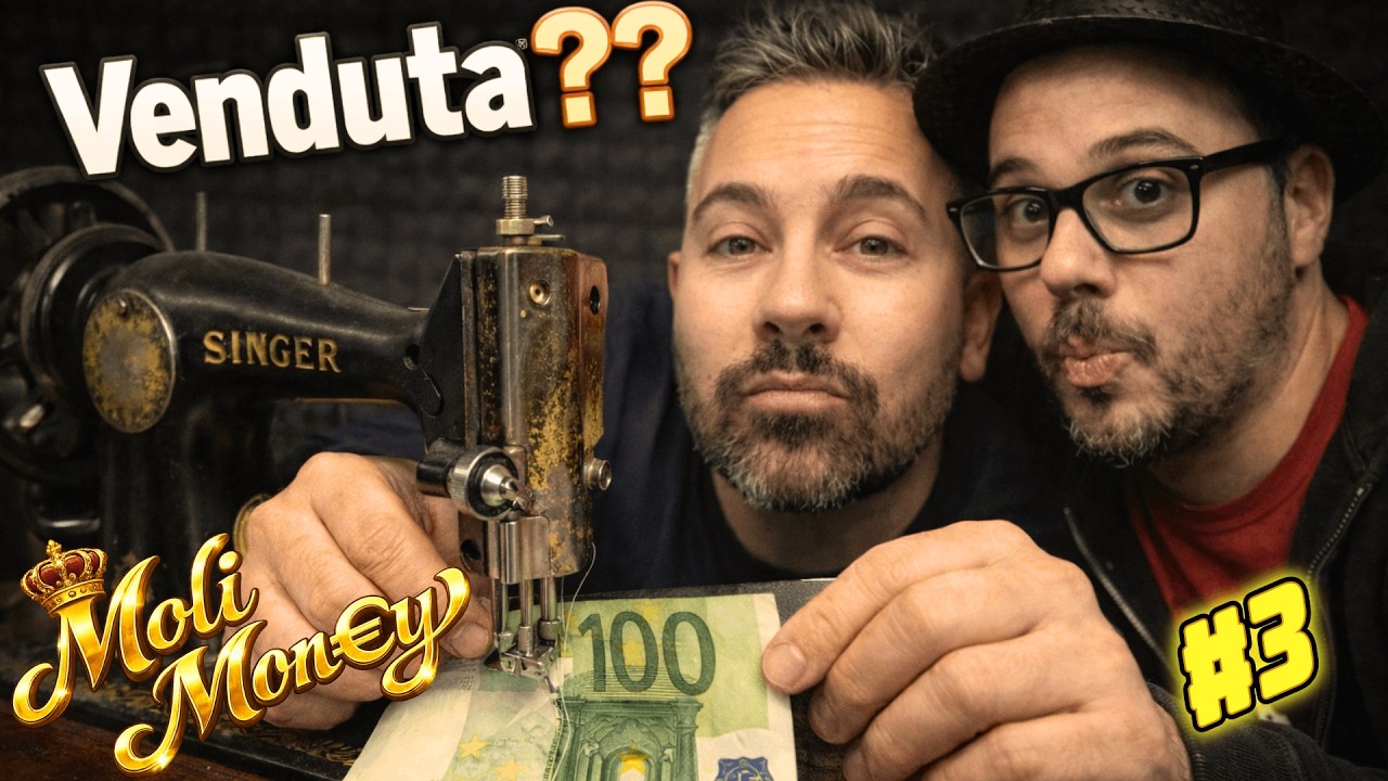 PRIMA E DOPO straordinario | Restauro Singer passo dopo passo! Moli Money #3