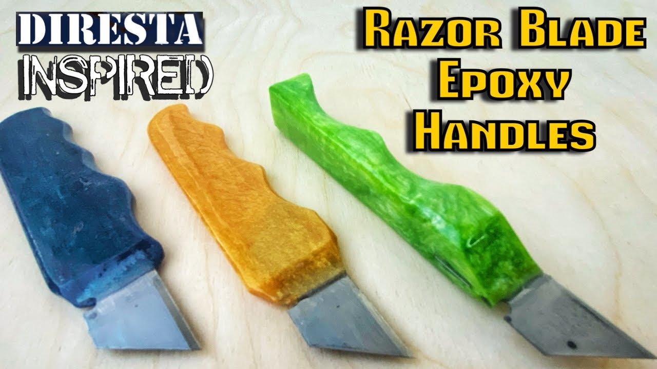 Diresta Inspired | Resin Handle Utility blades | A glimpse Inside How To