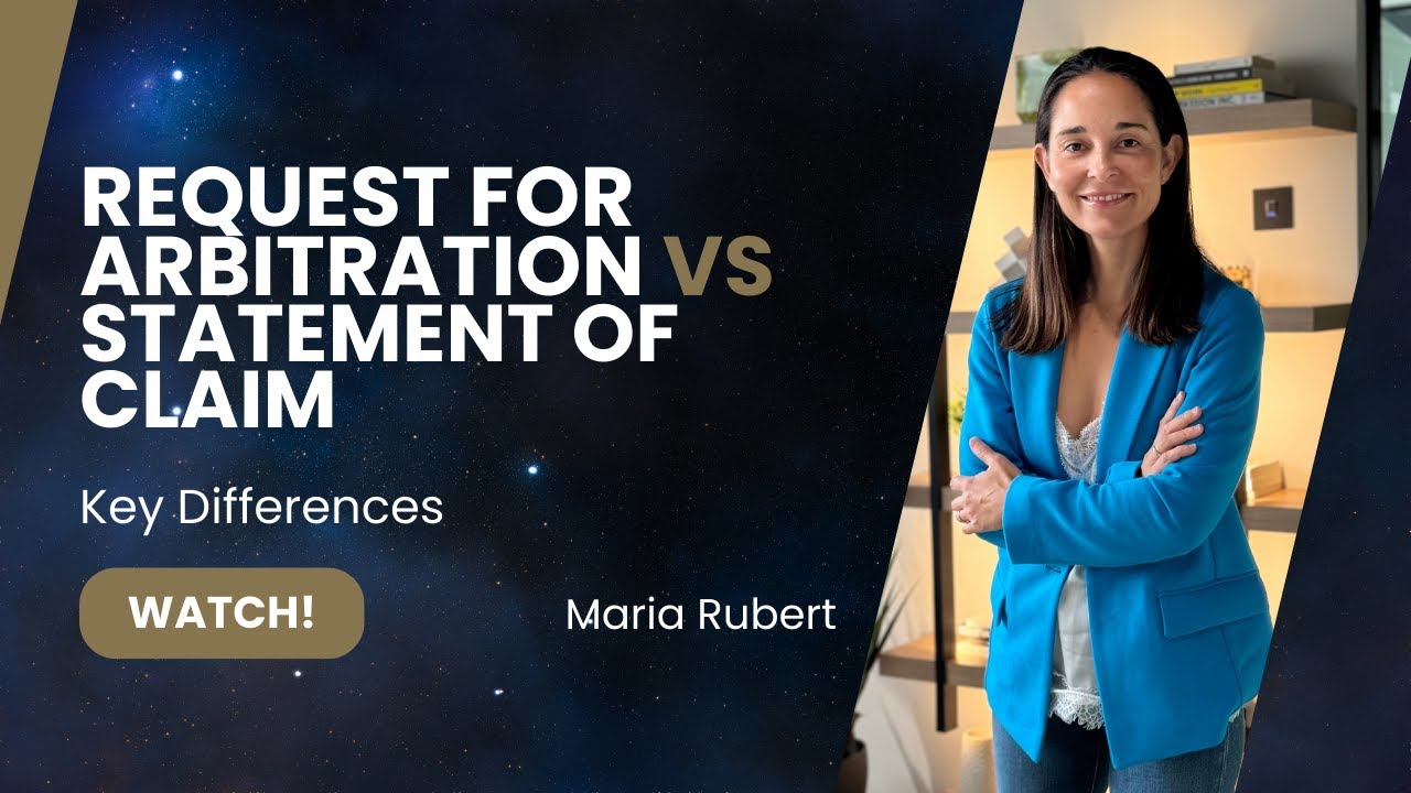 ⚖️ Request for Arbitration vs. Statement of Claim – Key Differences Explained