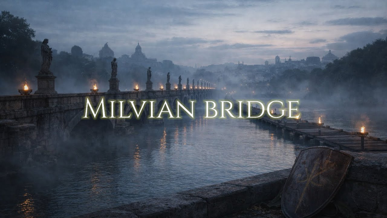 Milvian Bridge, 312 AD — Before Constantine’s Vision | Roman Night Ambience
