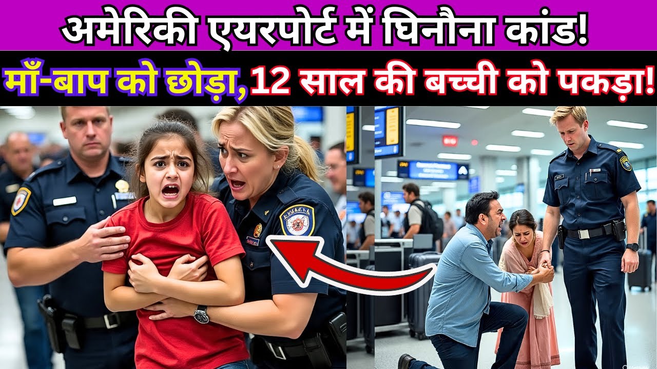 Big Incident at US Airport! 12 Year Old Indian Girl Detained &ndash; Shocking Reason