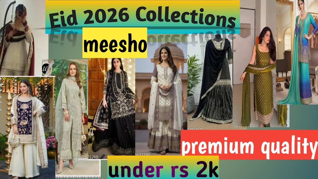Meesho EID ETHNICWEAR Haul👗👗// HONEST review with TRYON video👌👌COLLECTIONS.