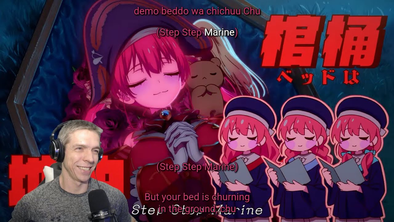 [Original Anime MV] Suki-Suki Diesuki Cho AyeShiteru [Hololive Houshou Marine] Reaction