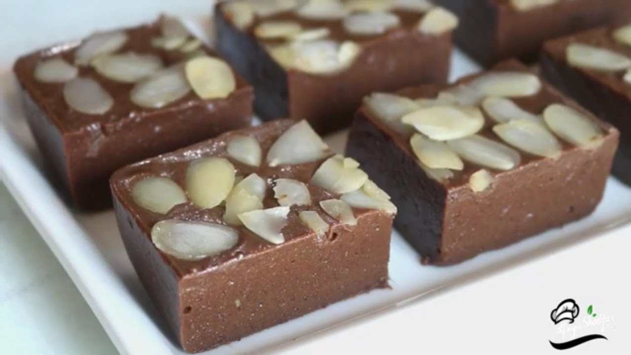 Chocolate Dates Burfi | Chocolate Burfi Recipe | Quick & Easy  Chocolate Barfi | Chocolate Recipe