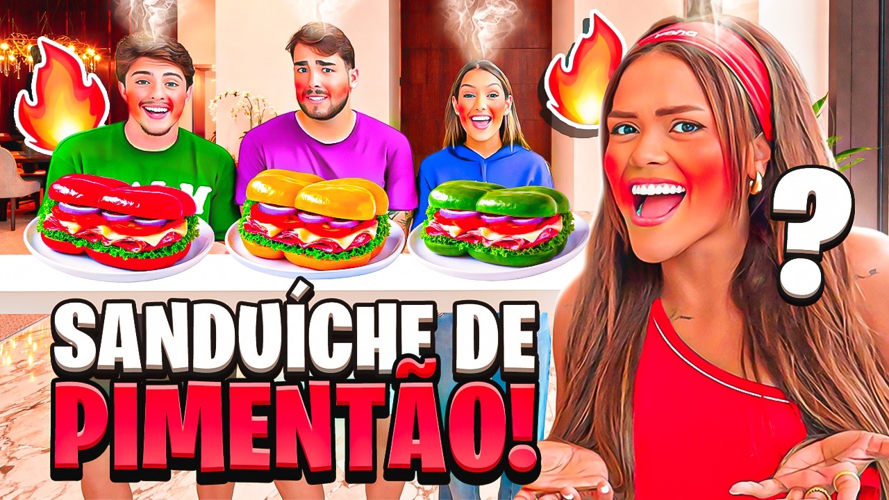 QUEM FAZ O MELHOR SANDUICHE DE PIMENTÃO!!!