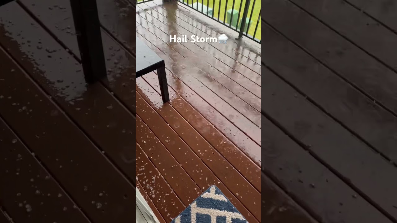 Sudden Hail Storm😱🥶#subscribe #shorts #nature #storm