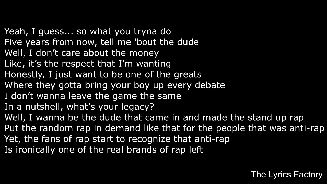 Lil Dicky - Professional Rapper (Feat  Snoop Dogg) LYRICS