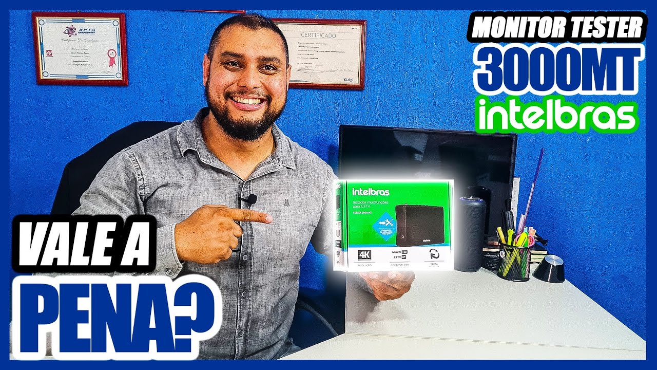 VOCÊ PRECISA CONHECER o Monitor Tester 3000 MT da INTELBRAS!
