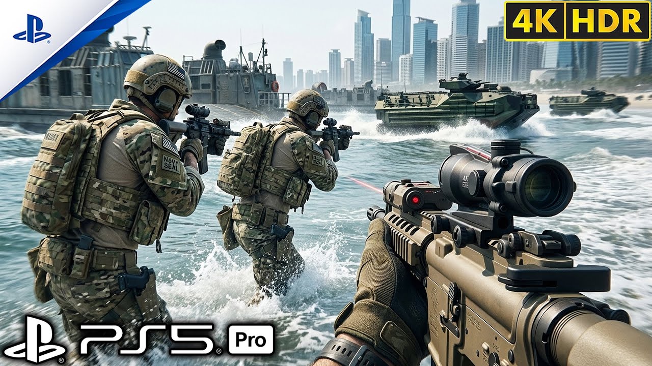 (PS5) Волны смерти — Самый мрачный час ВМС США | Ультрареалистичный геймплей [4K60FPS] Battlefield
