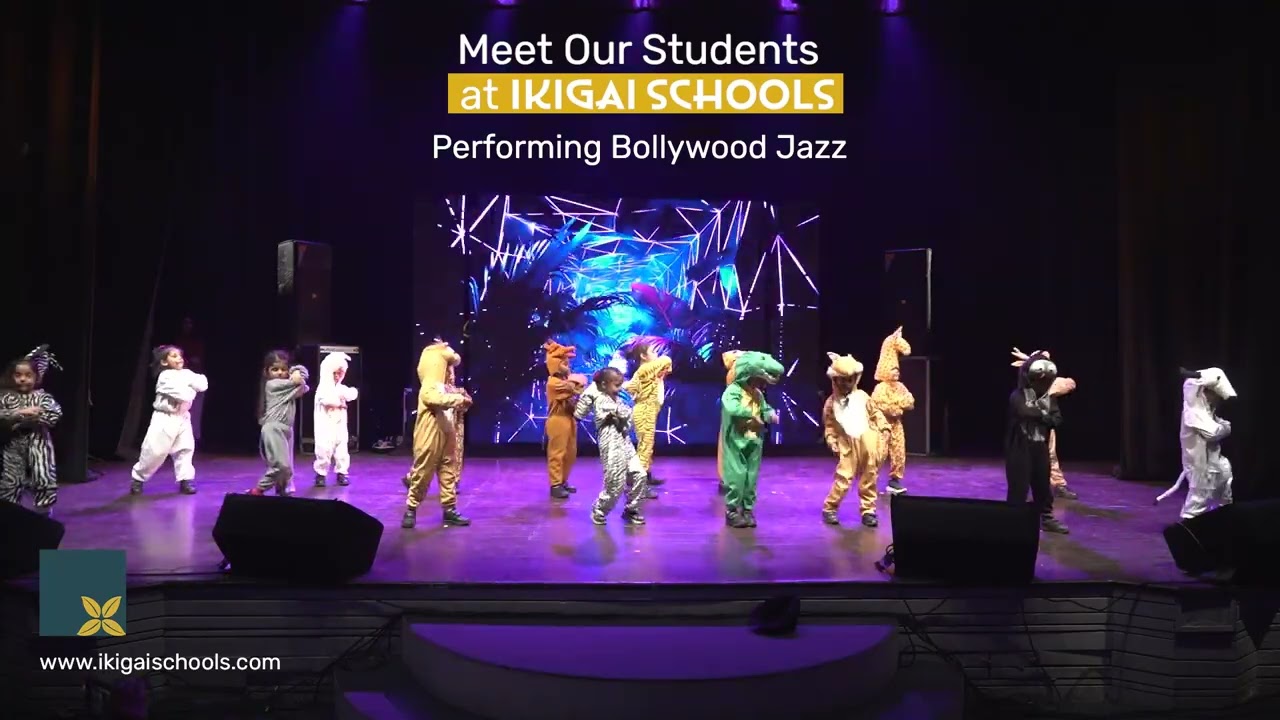 Students Performing Bollywood Jazz at Ikigai Schools