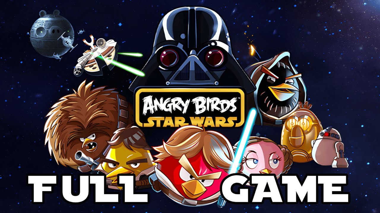 Angry Birds Star Wars &mdash; Full Gameplay Walkthrough | No Commentary | HD Longplay
