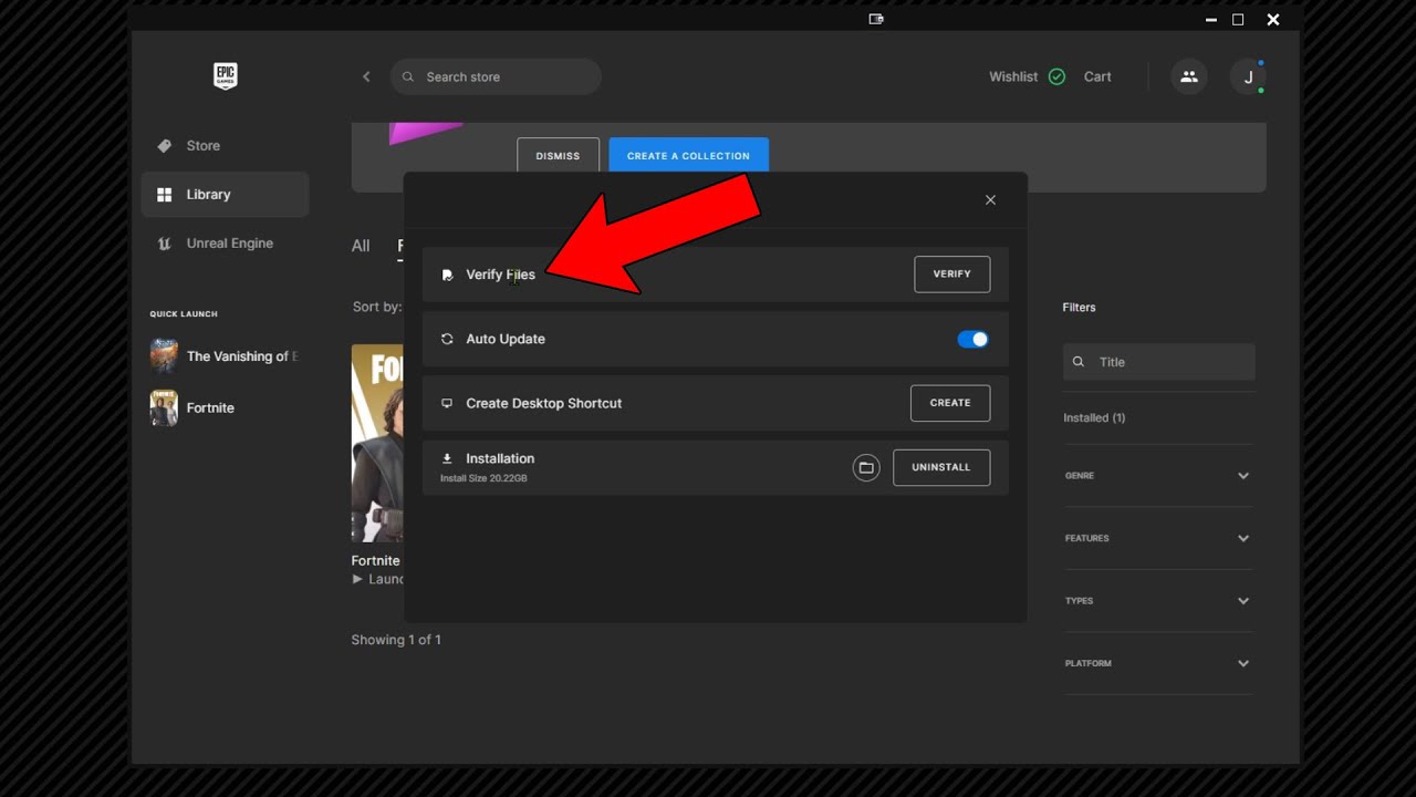 How to Verify Fortnite Game Files 2025
