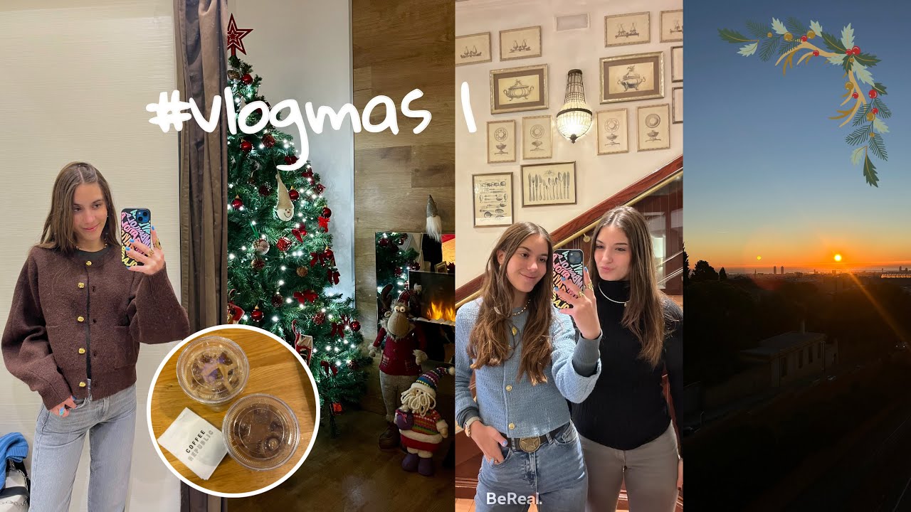 weekmas 1 || montando el árbol, calendarios de adviendo, brunch & compritas