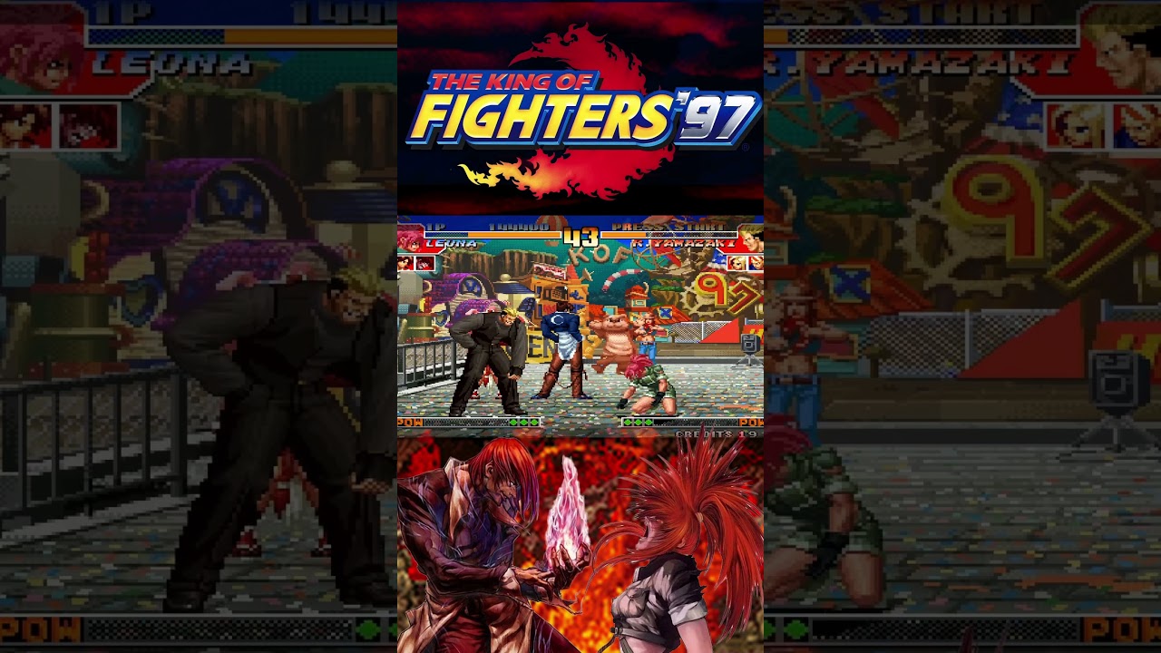 KOF 97 | Leona vs Yamazaki 