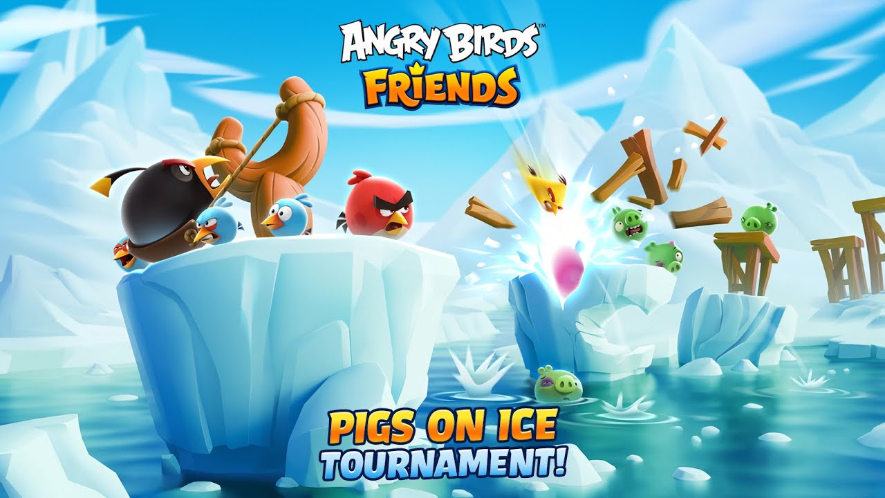 Angry Birds Friends Pigs On Ice Tournament Week 1 GAMEPLAY PLAYTHROUGH! [UNCUT]