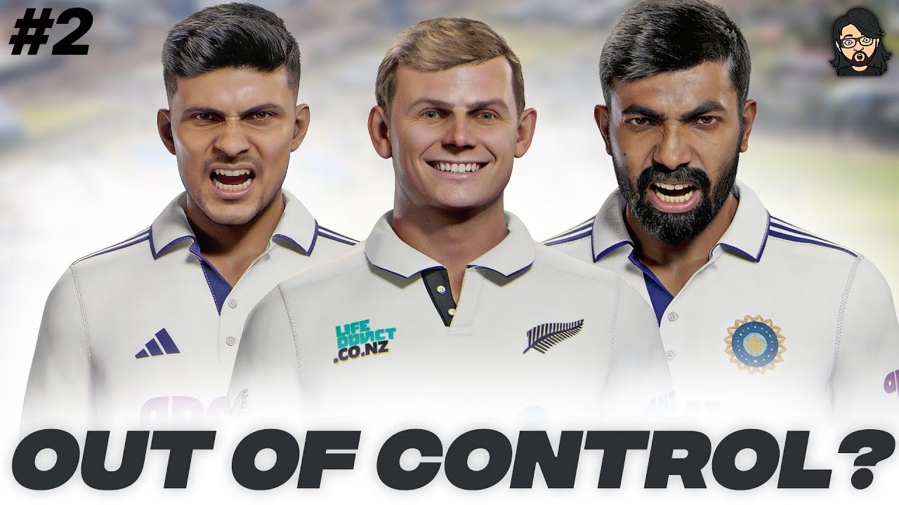 [02] Situation Out Of Control • India vs New Zealand Test Series • Cricket 26