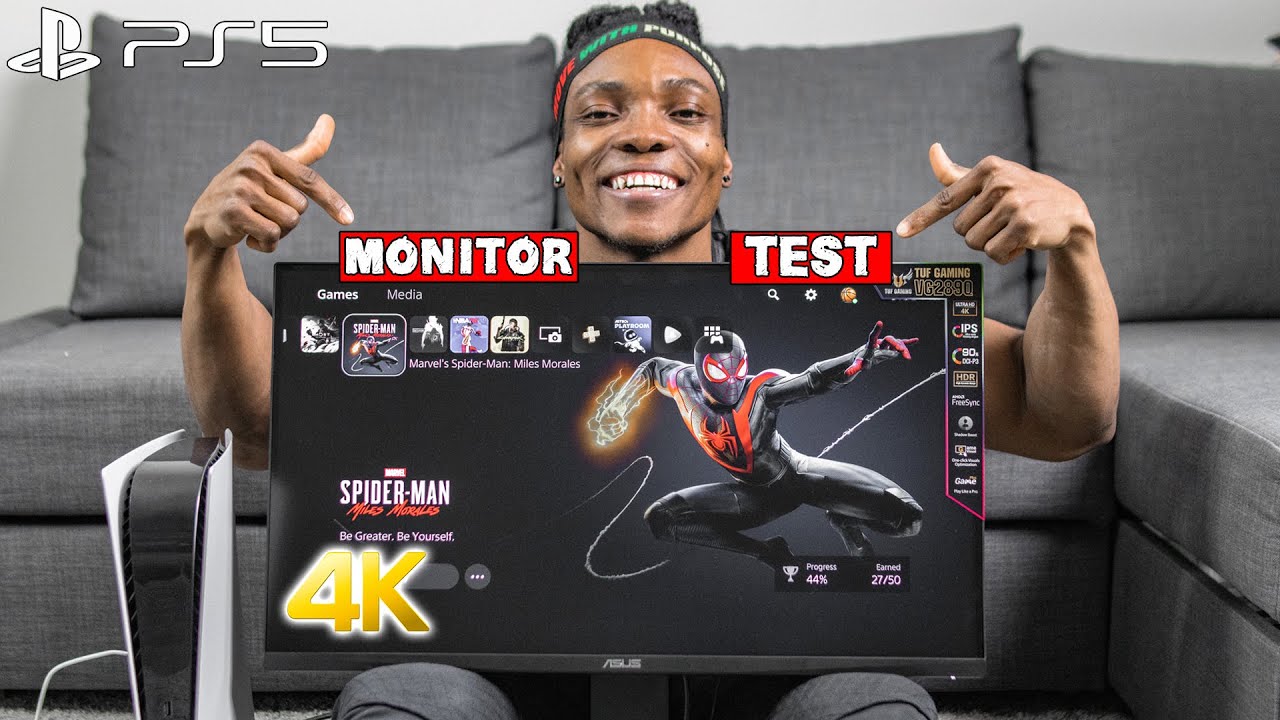 Budget 4K Monitor for PS5 | ASUS TUF Gaming Monitor Unboxing, Test, and Review