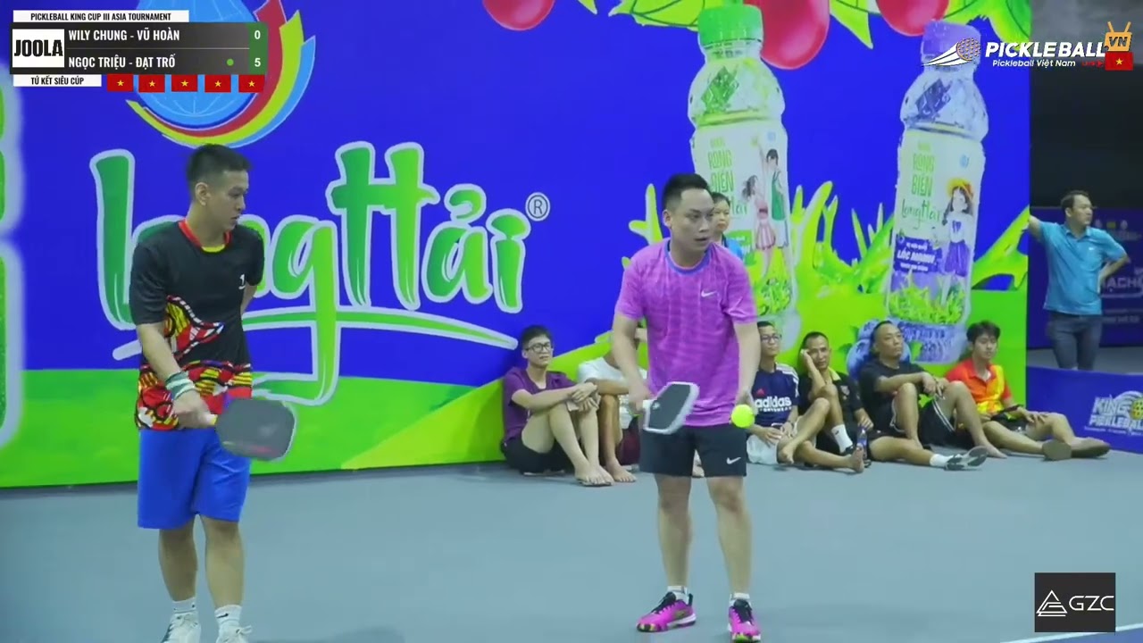 TỨ KẾT OPEN : WILY CHUNG - VŨ HOÀN VS NGỌC TRIỆU - ĐẠT TRỐ