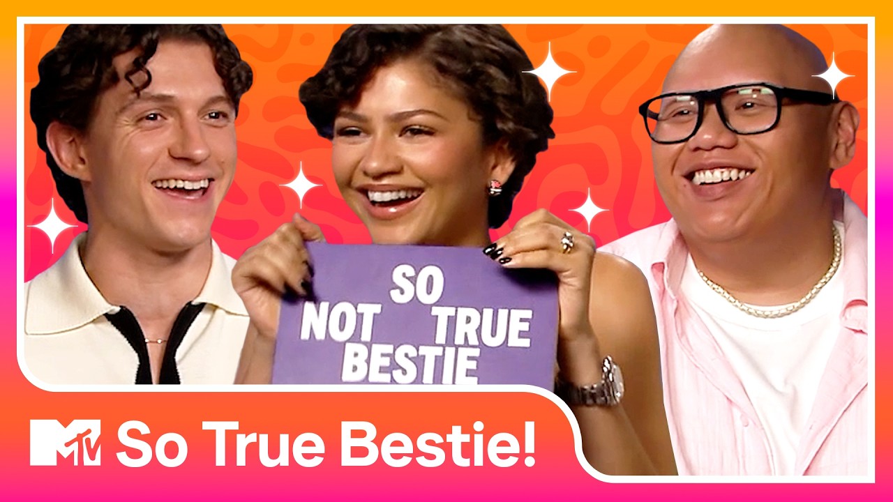 Tom Holland, Zendaya & Jacob Batalon play So True Bestie! | MTV Movies